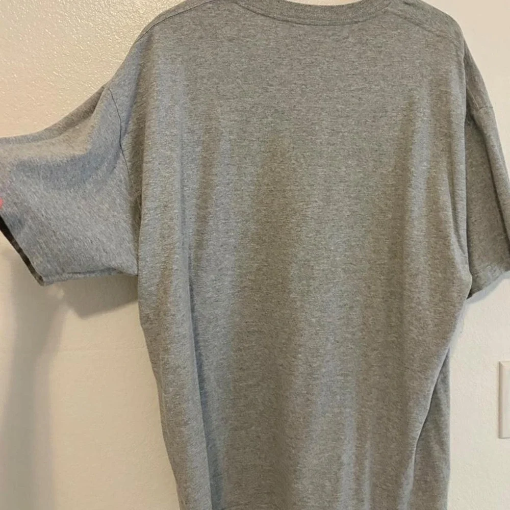 Adidas Heather Gray Essential Logo T-Shirt | Size 2XL
